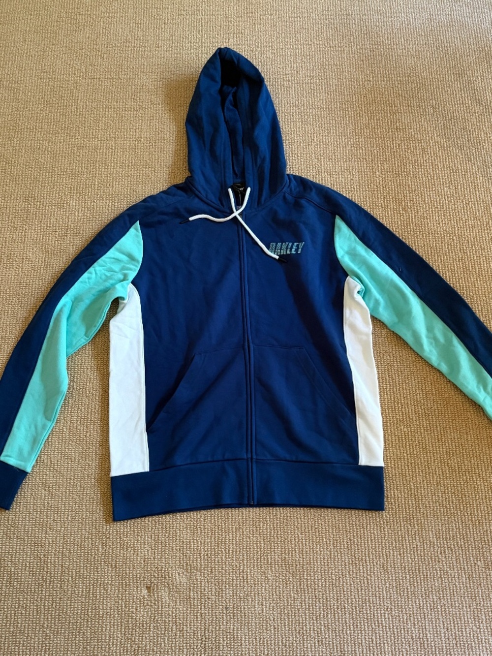 Men's Oakley TN Team Fleece FZ Hoodie, Size Large NWT